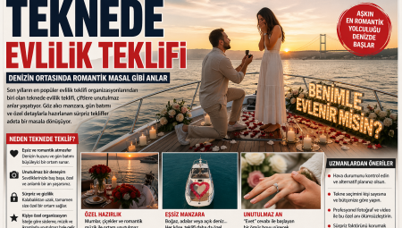Teknede Evlilik Teklifi